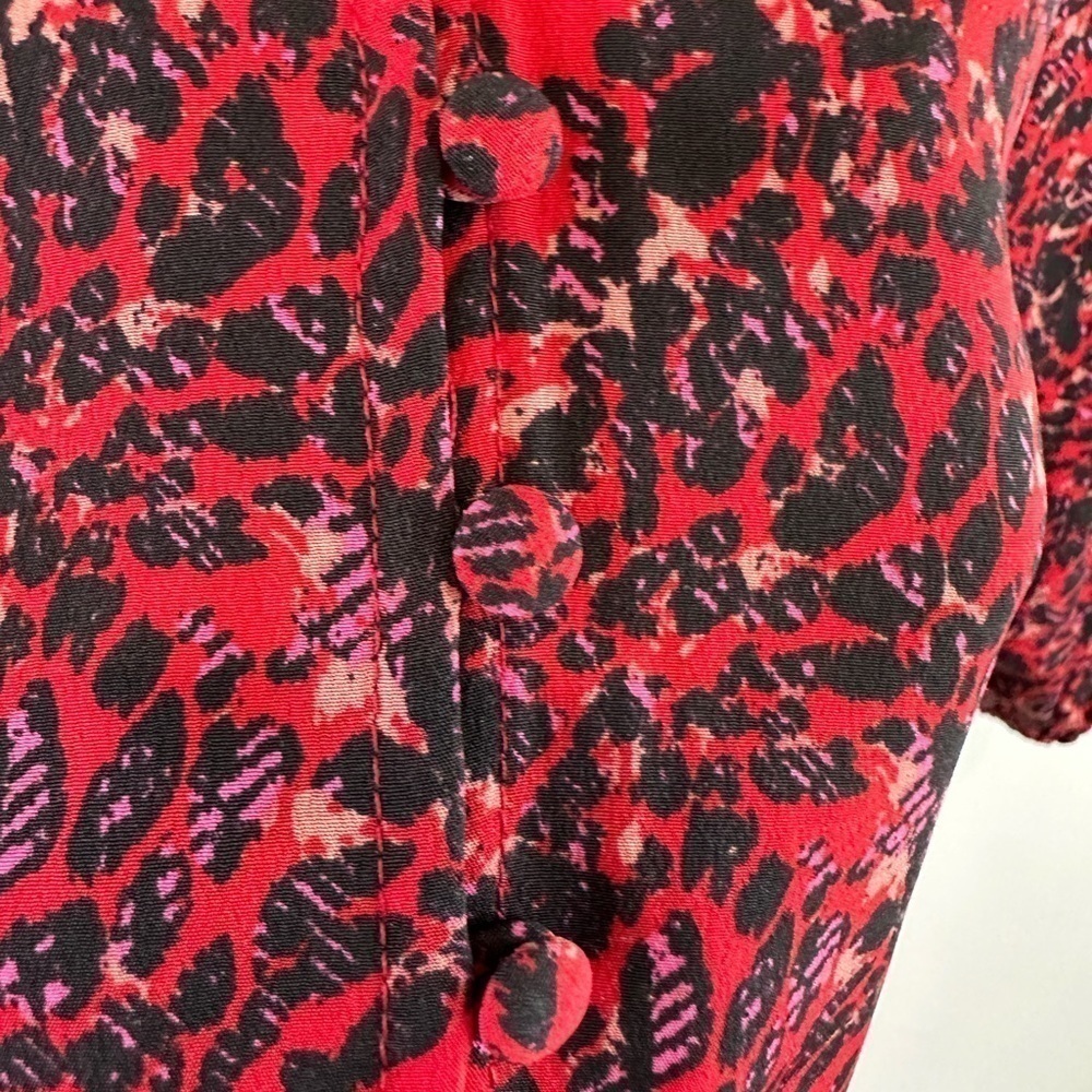 New Sanctuary Puff Sleeve Button Down Blouse - Picture 4 of 8